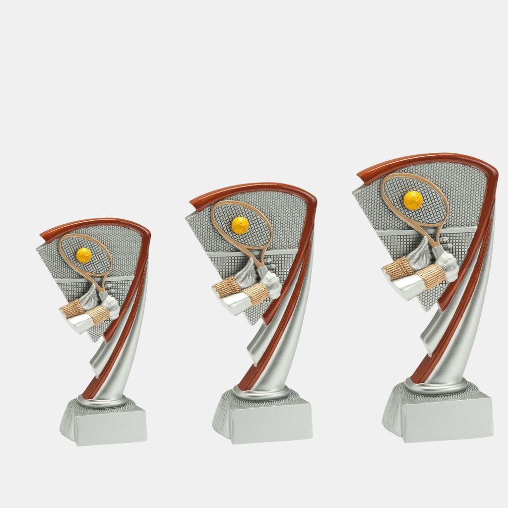 Tennis-Trophäe Resin "Eugen"
