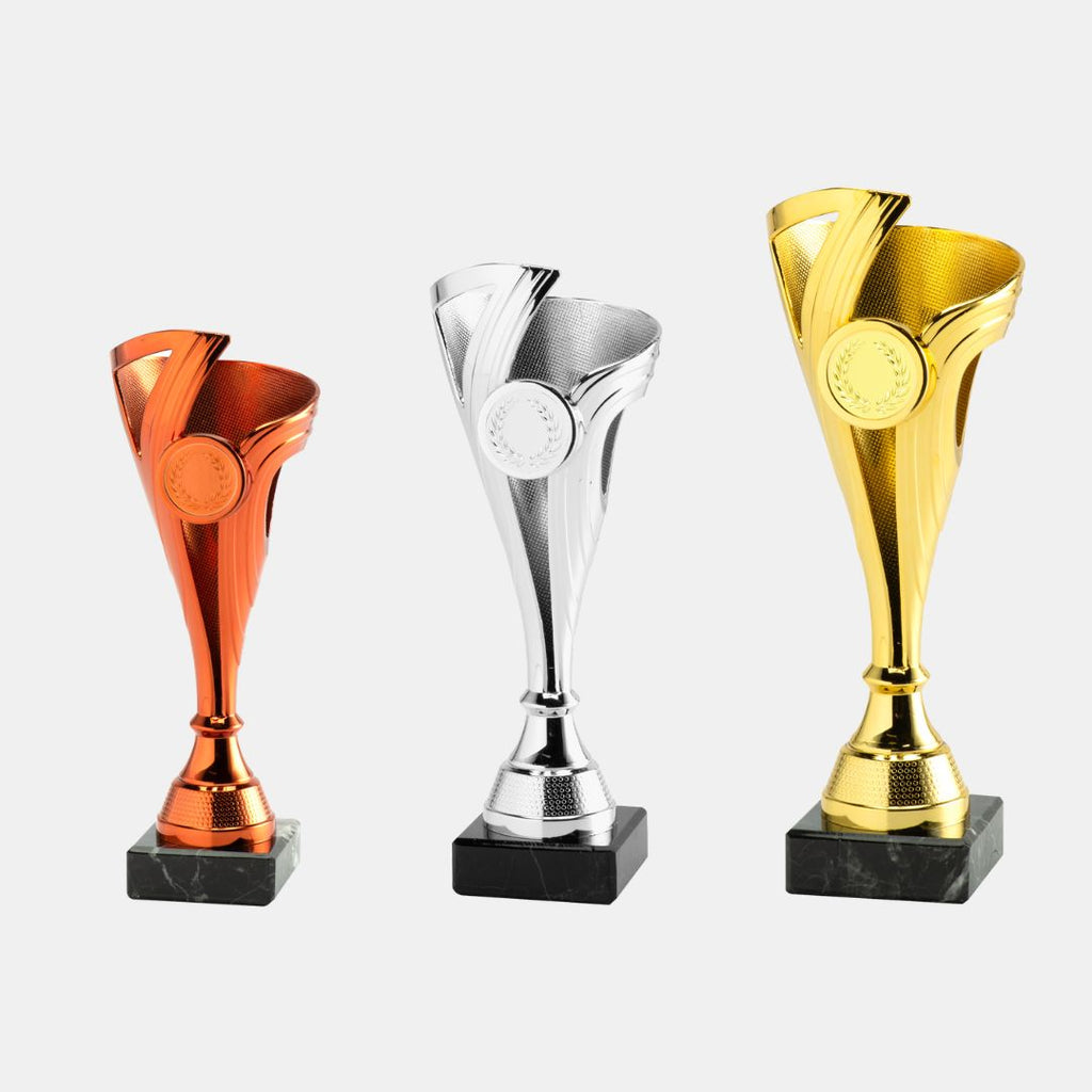 Pokal "Julia" in Gold/Silber/Bronze