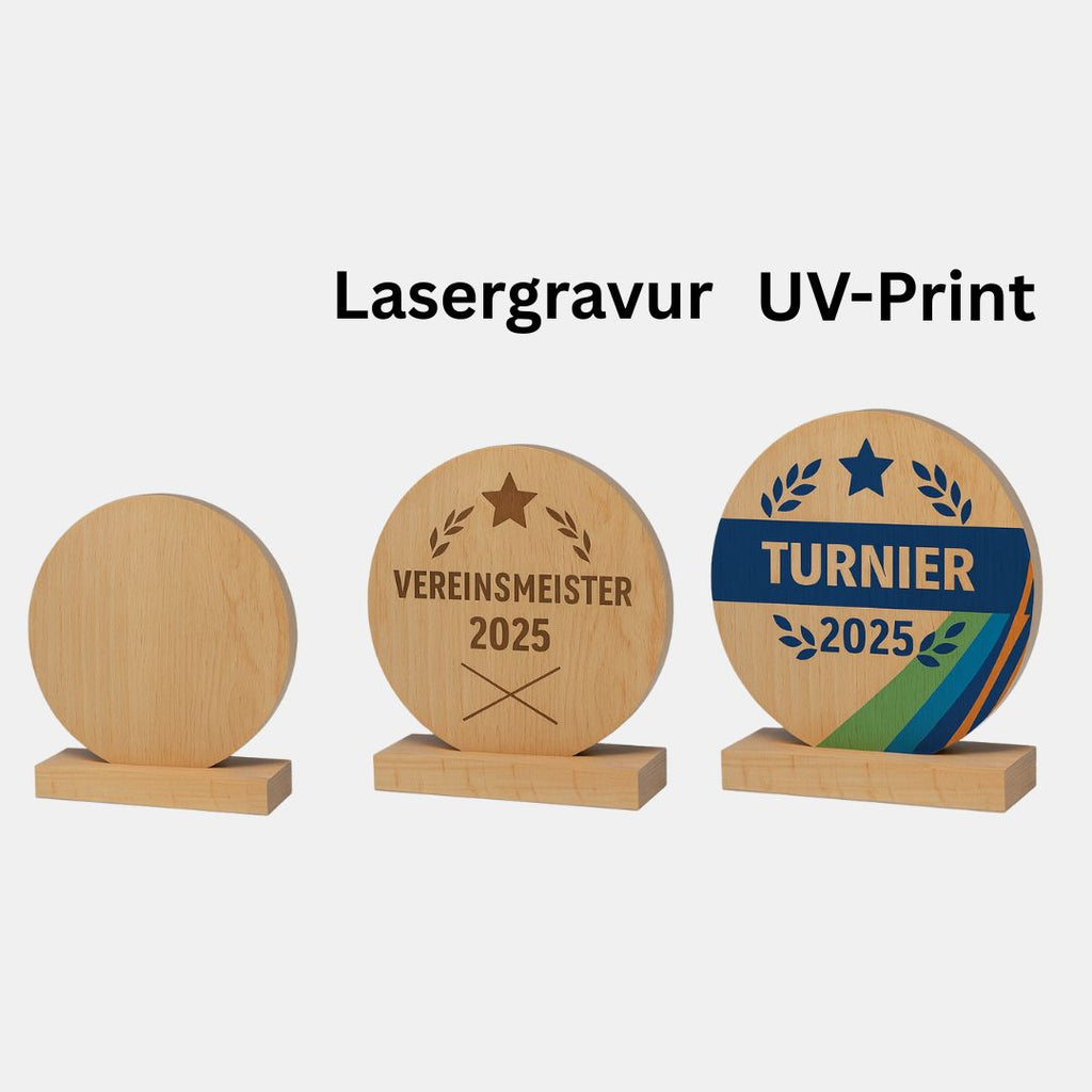 Holztrophäe "Marvin"