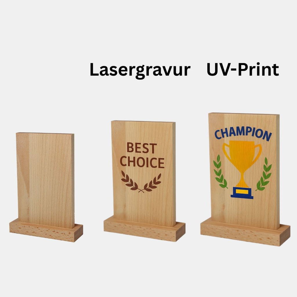 Holztrophäe "Robert"